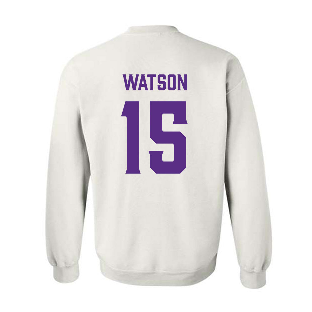 Furman - NCAA Women's Volleyball : Amber Watson - Classic Fashion Shersey Crewneck Sweatshirt-1