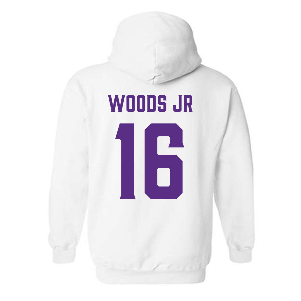 Furman - NCAA Football : Michael Woods Jr - Classic Fashion Shersey Hooded Sweatshirt-1