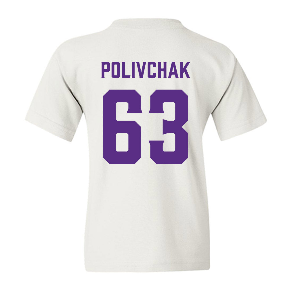 Furman - NCAA Football : Chase Polivchak - Classic Fashion Shersey Youth T-Shirt-1