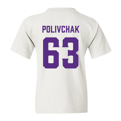 Furman - NCAA Football : Chase Polivchak - Classic Fashion Shersey Youth T-Shirt-1