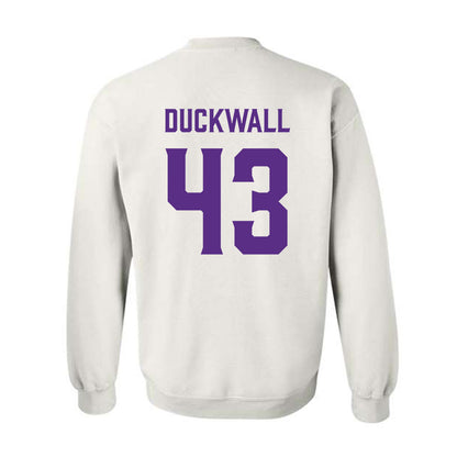Furman - NCAA Football : Max Duckwall - Classic Fashion Shersey Crewneck Sweatshirt-1