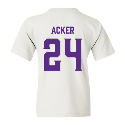 Furman - NCAA Women's Basketball : Jaelyn Acker - Classic Fashion Shersey Youth T-Shirt-1