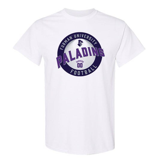 Furman - NCAA Football : Cooper Sanders - Classic Fashion Shersey T-Shirt-0