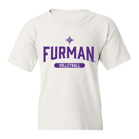 Furman - NCAA Women's Volleyball : Campbell Woods - Classic Fashion Shersey Youth T-Shirt-0