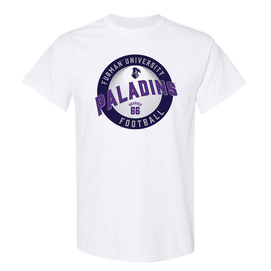 Furman - NCAA Football : Eli Brasher - Classic Fashion Shersey T-Shirt-0