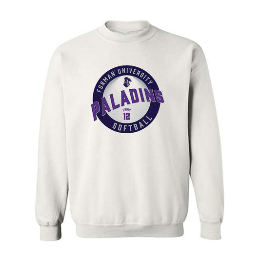 Furman - NCAA Softball : Gianna Frino - Classic Fashion Shersey Crewneck Sweatshirt-0