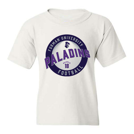 Furman - NCAA Football : Jerrod Williams Jr. - Classic Fashion Shersey Youth T-Shirt-0