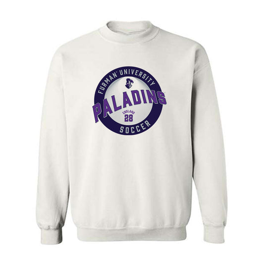 Furman - NCAA Women's Soccer : Alyssa England - Classic Fashion Shersey Crewneck Sweatshirt-0