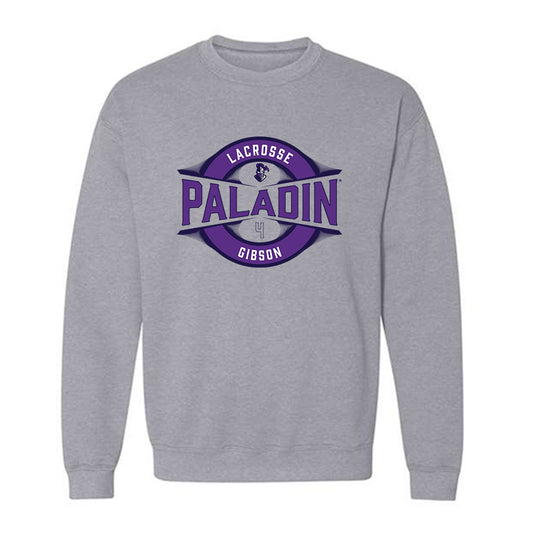 Furman - NCAA Women's Lacrosse : Grace Gibson - Classic Fashion Shersey Crewneck Sweatshirt-0