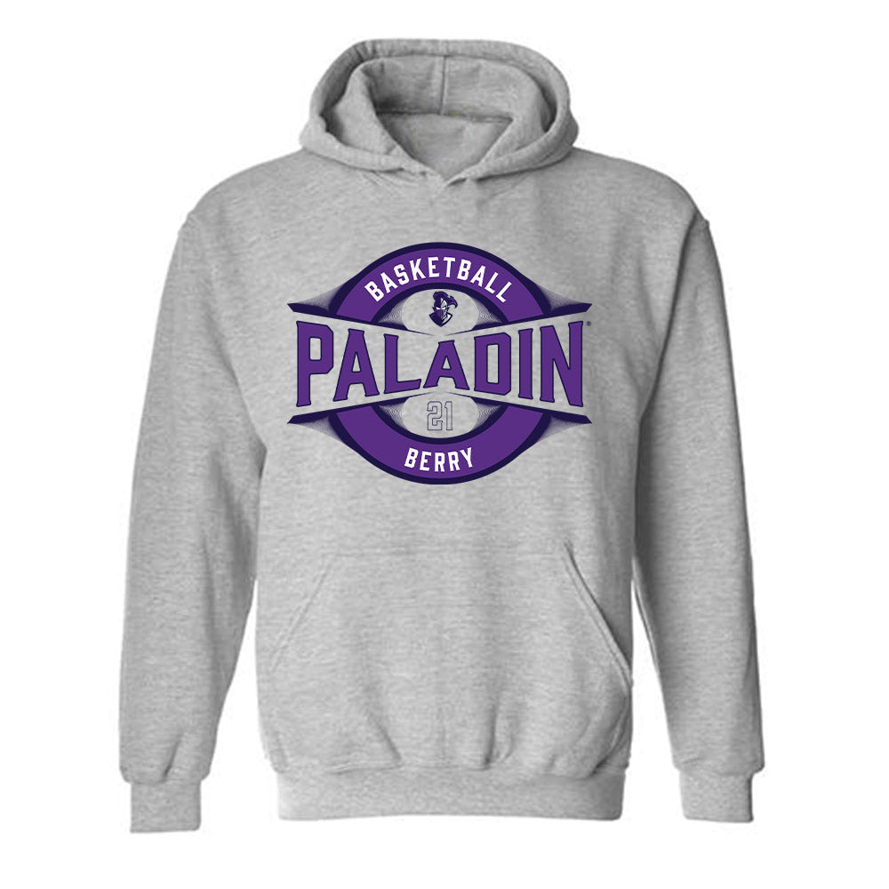 Furman - NCAA Women's Basketball : Tyriana Berry - Classic Fashion Shersey Hooded Sweatshirt-0