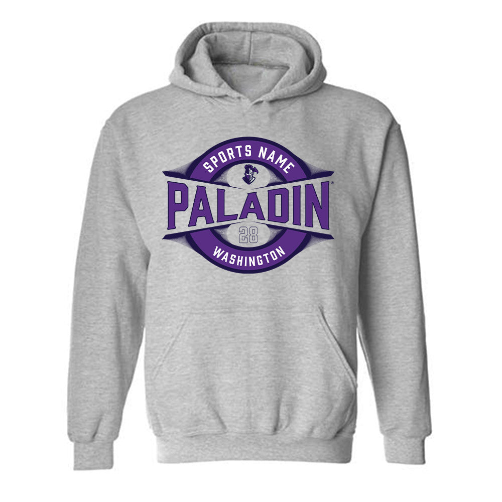 Furman - NCAA Football : Ethan Washington - Classic Fashion Shersey Hooded Sweatshirt-0