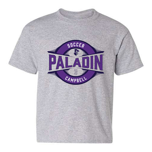 Furman - NCAA Men's Soccer : Trip Campbell - Classic Fashion Shersey Youth T-Shirt-0