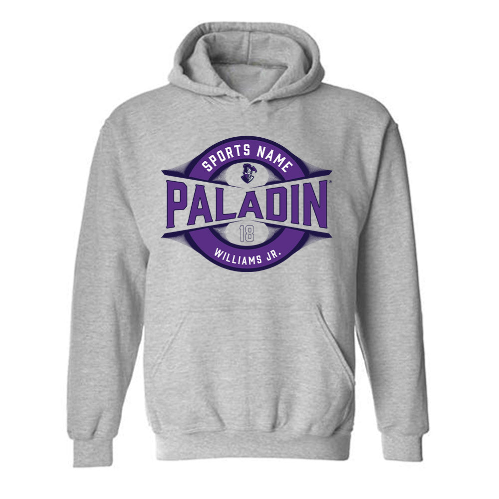 Furman - NCAA Football : Jerrod Williams Jr. - Classic Fashion Shersey Hooded Sweatshirt-0