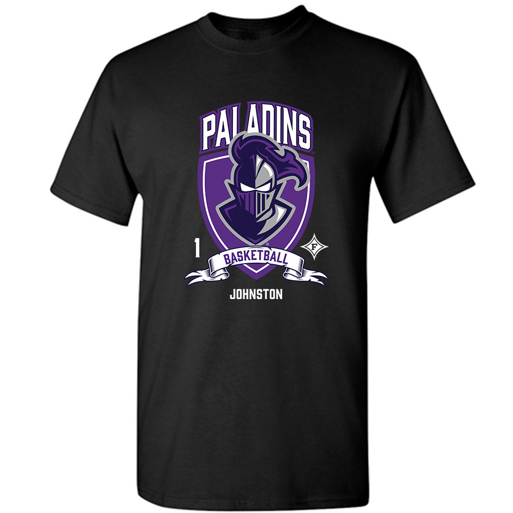 Furman - NCAA Men's Basketball : Charles Johnston - Classic Fashion Shersey T-Shirt-0
