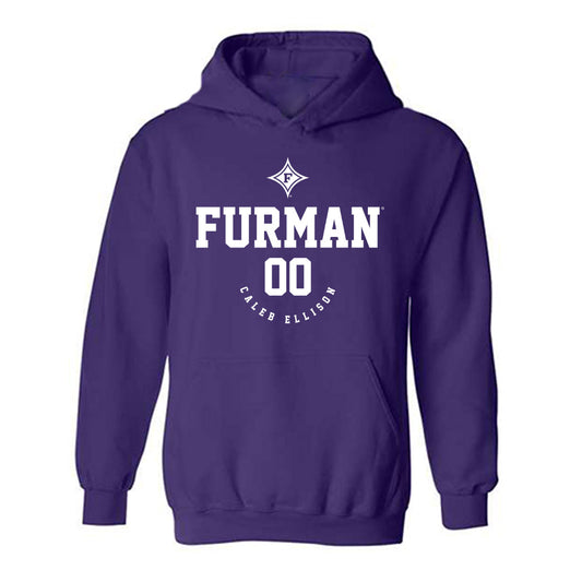 Furman - NCAA Football : Caleb Ellison - Classic Fashion Shersey Hooded Sweatshirt-0