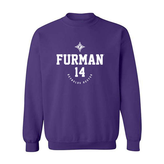Furman - NCAA Women's Lacrosse : Reynolds Hester - Classic Fashion Shersey Crewneck Sweatshirt-0