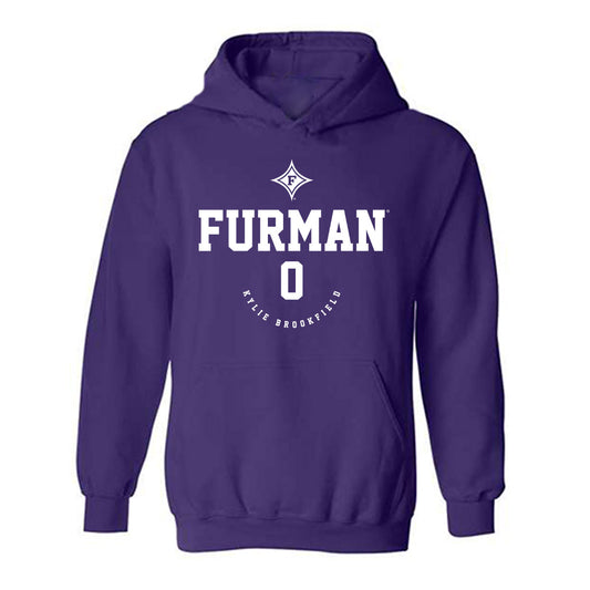 Furman - NCAA Women's Soccer : Kylie Brookfield - Classic Fashion Shersey Hooded Sweatshirt-0