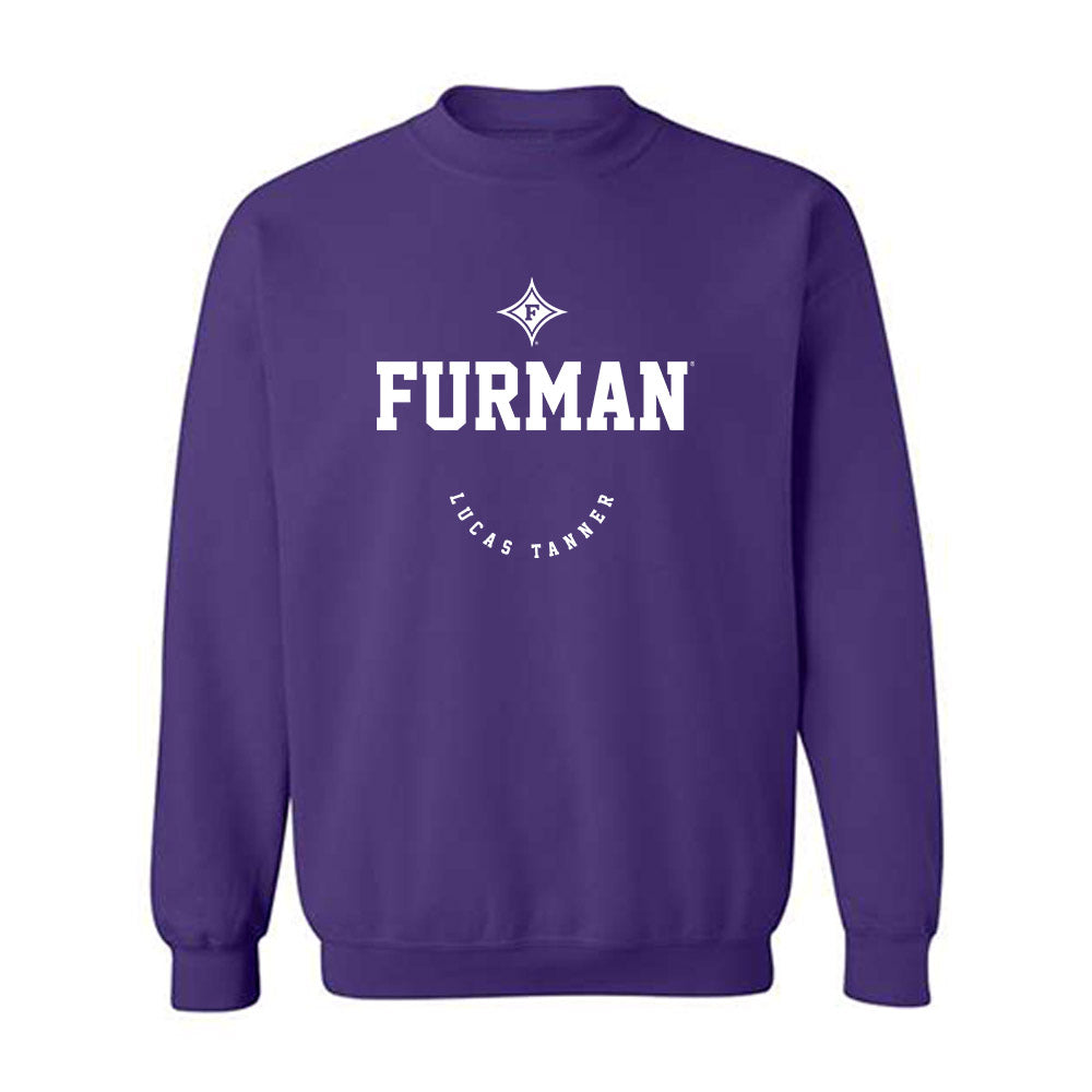 Furman - NCAA Men's Cross Country : Lucas Tanner - Classic Fashion Shersey Crewneck Sweatshirt-0