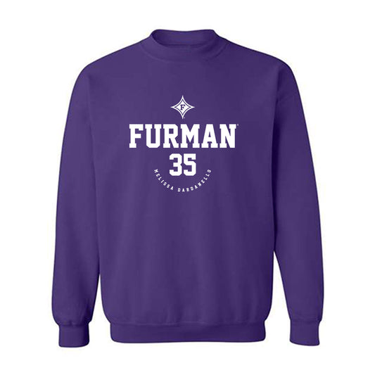 Furman - NCAA Women's Lacrosse : Melissa Dardanello - Classic Fashion Shersey Crewneck Sweatshirt-0