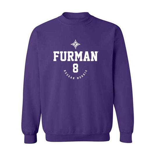 Furman - NCAA Women's Basketball : Keegan Morris - Classic Fashion Shersey Crewneck Sweatshirt-0