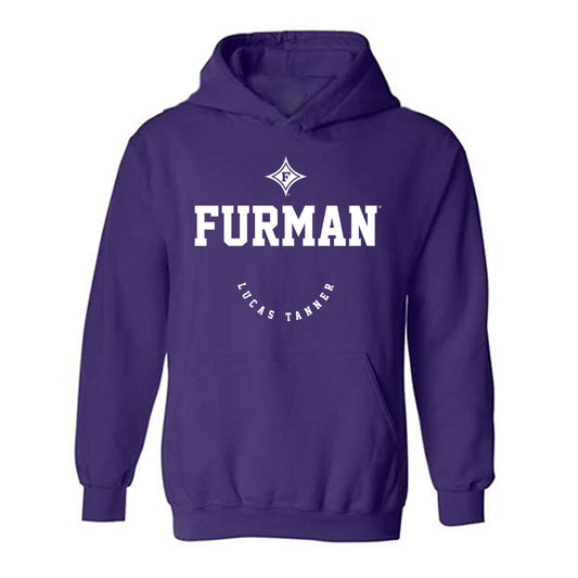 Furman - NCAA Men's Cross Country : Lucas Tanner - Classic Fashion Shersey Hooded Sweatshirt-0