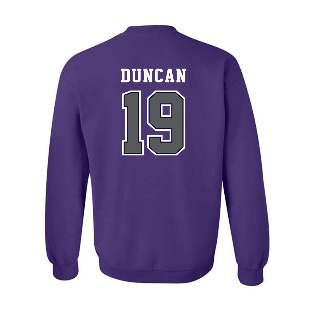 Furman - NCAA Football : Jay Duncan - Classic Shersey Crewneck Sweatshirt-1