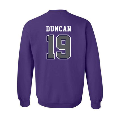 Furman - NCAA Football : Jay Duncan - Classic Shersey Crewneck Sweatshirt-1