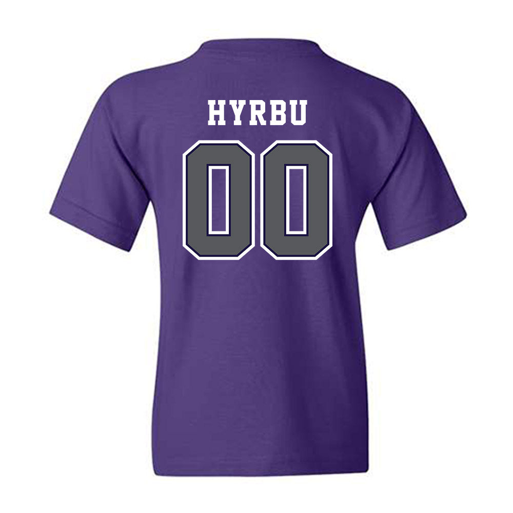 Furman - NCAA Football : Tim Hyrbu - Classic Shersey Youth T-Shirt-1