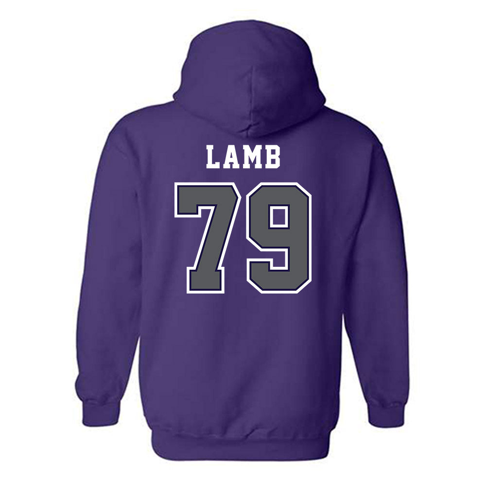Furman - NCAA Football : Ryan Lamb - Classic Shersey Hooded Sweatshirt-1
