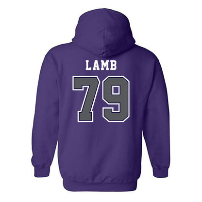 Furman - NCAA Football : Ryan Lamb - Classic Shersey Hooded Sweatshirt-1
