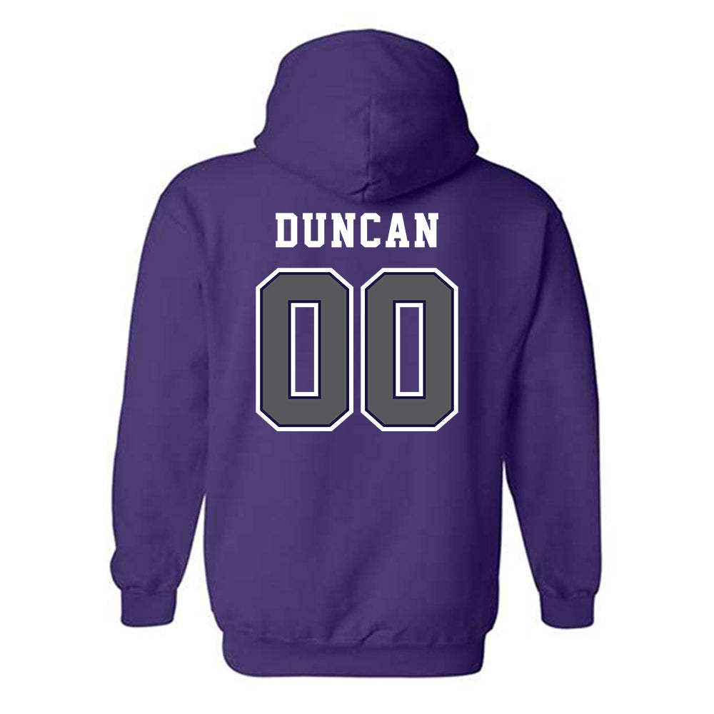 Furman - NCAA Football : Jay Duncan - Classic Shersey Hooded Sweatshirt-1