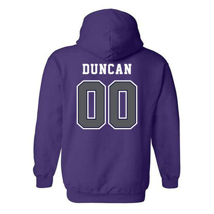 Furman - NCAA Football : Jay Duncan - Classic Shersey Hooded Sweatshirt-1