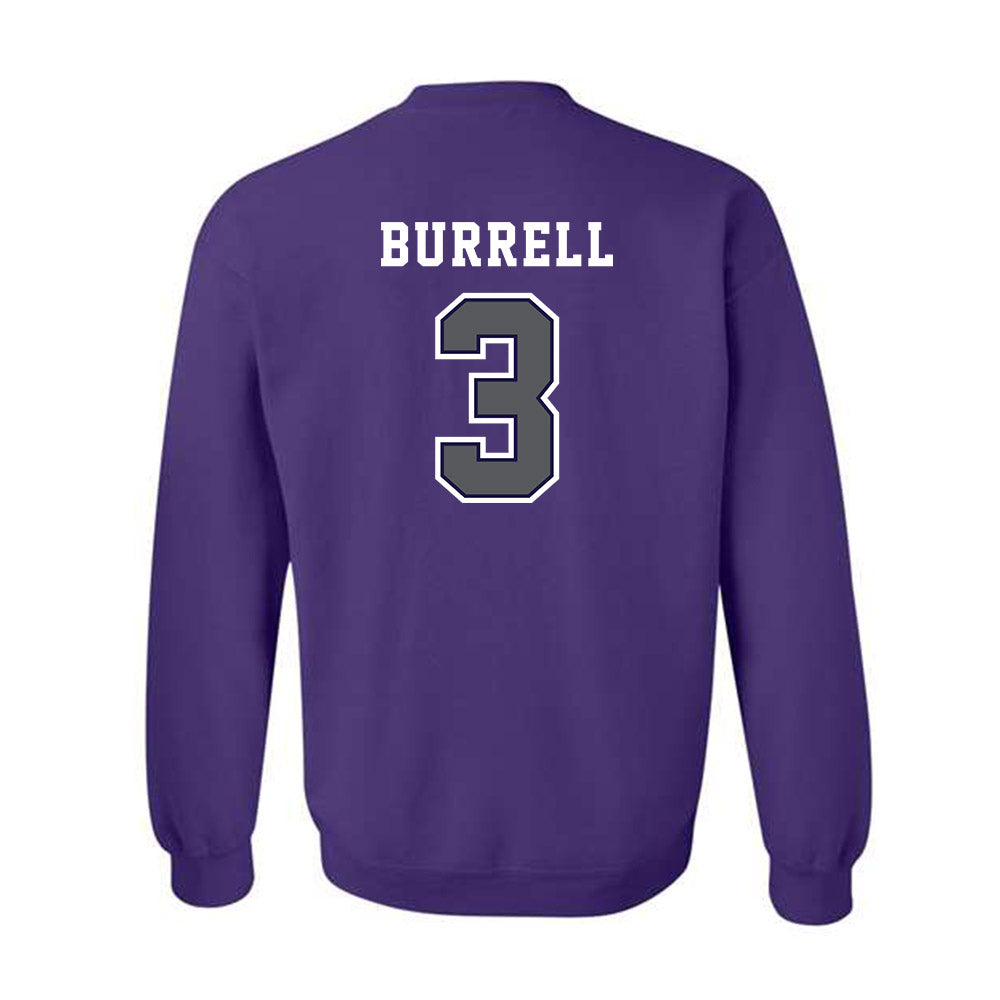 Furman - NCAA Football : AK Burrell - Classic Shersey Crewneck Sweatshirt-1