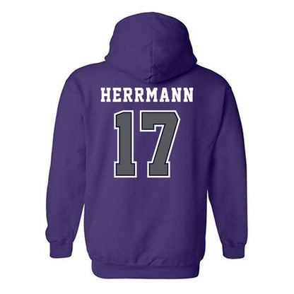 Furman - NCAA Women's Soccer : Ellie Herrmann - Classic Shersey Hooded Sweatshirt-1