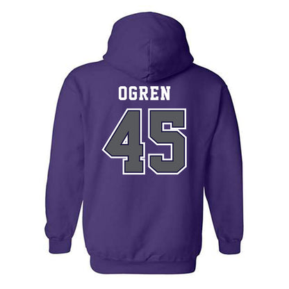 Furman - NCAA Women's Lacrosse : Juliette Ogren - Classic Shersey Hooded Sweatshirt-1
