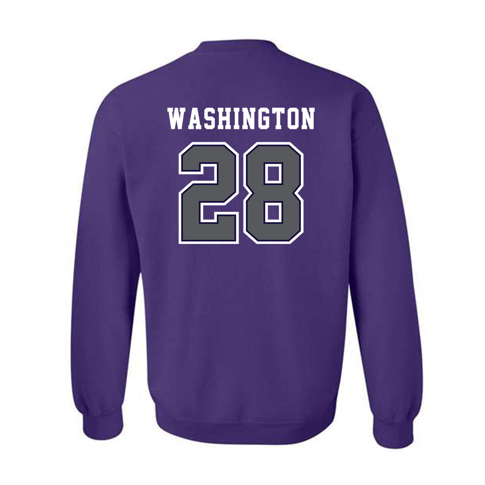 Furman - NCAA Football : Ethan Washington - Classic Shersey Crewneck Sweatshirt-1