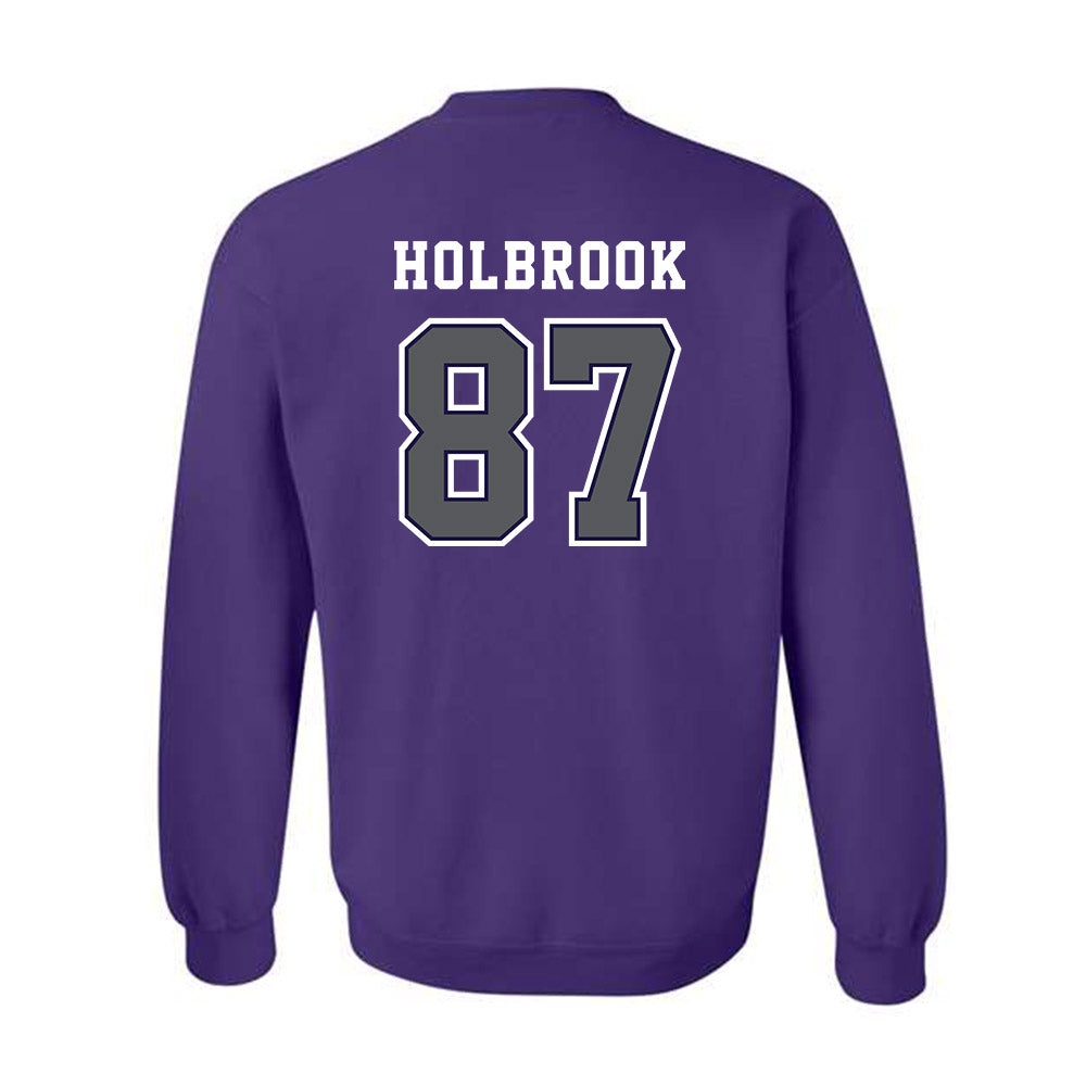 Furman - NCAA Football : John Holbrook - Classic Shersey Crewneck Sweatshirt-1
