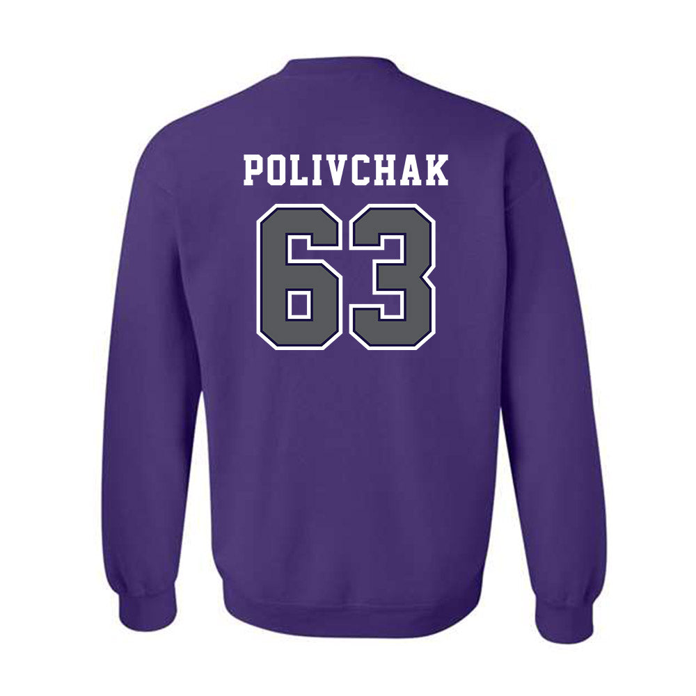 Furman - NCAA Football : Chase Polivchak - Classic Shersey Crewneck Sweatshirt-1