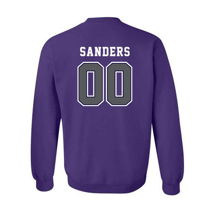 Furman - NCAA Football : Cooper Sanders - Classic Shersey Crewneck Sweatshirt-1