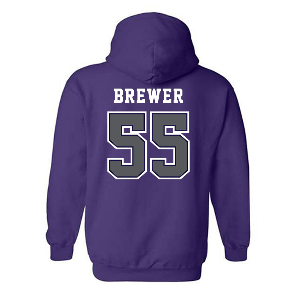 Furman - NCAA Women's Lacrosse : Madigan Brewer - Classic Shersey Hooded Sweatshirt-1