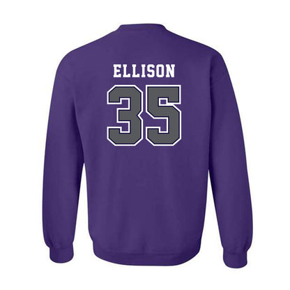 Furman - NCAA Football : Caleb Ellison - Classic Shersey Crewneck Sweatshirt-1