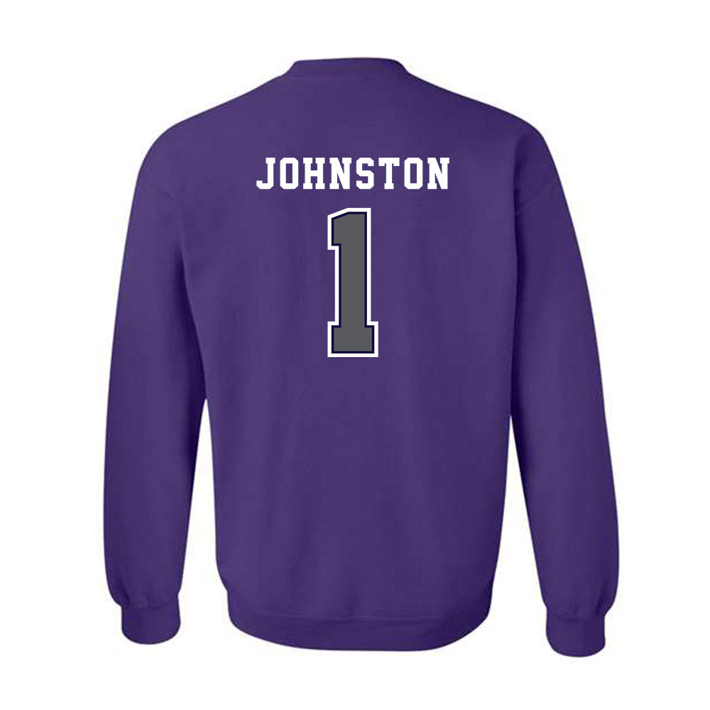 Furman - NCAA Men's Basketball : Charles Johnston - Classic Shersey Crewneck Sweatshirt-1