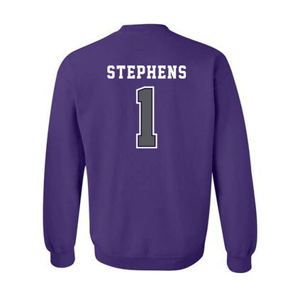 Furman - NCAA Football : Vernon Stephens - Classic Shersey Crewneck Sweatshirt-1