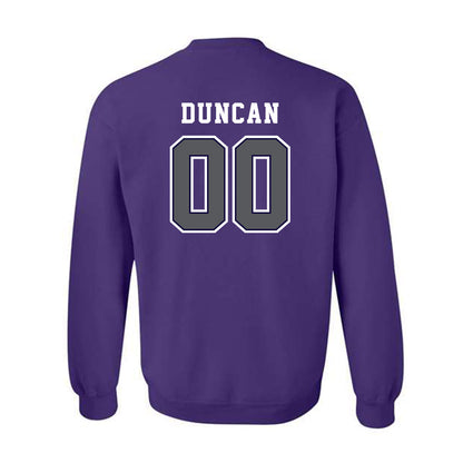 Furman - NCAA Football : Jay Duncan - Classic Shersey Crewneck Sweatshirt-1