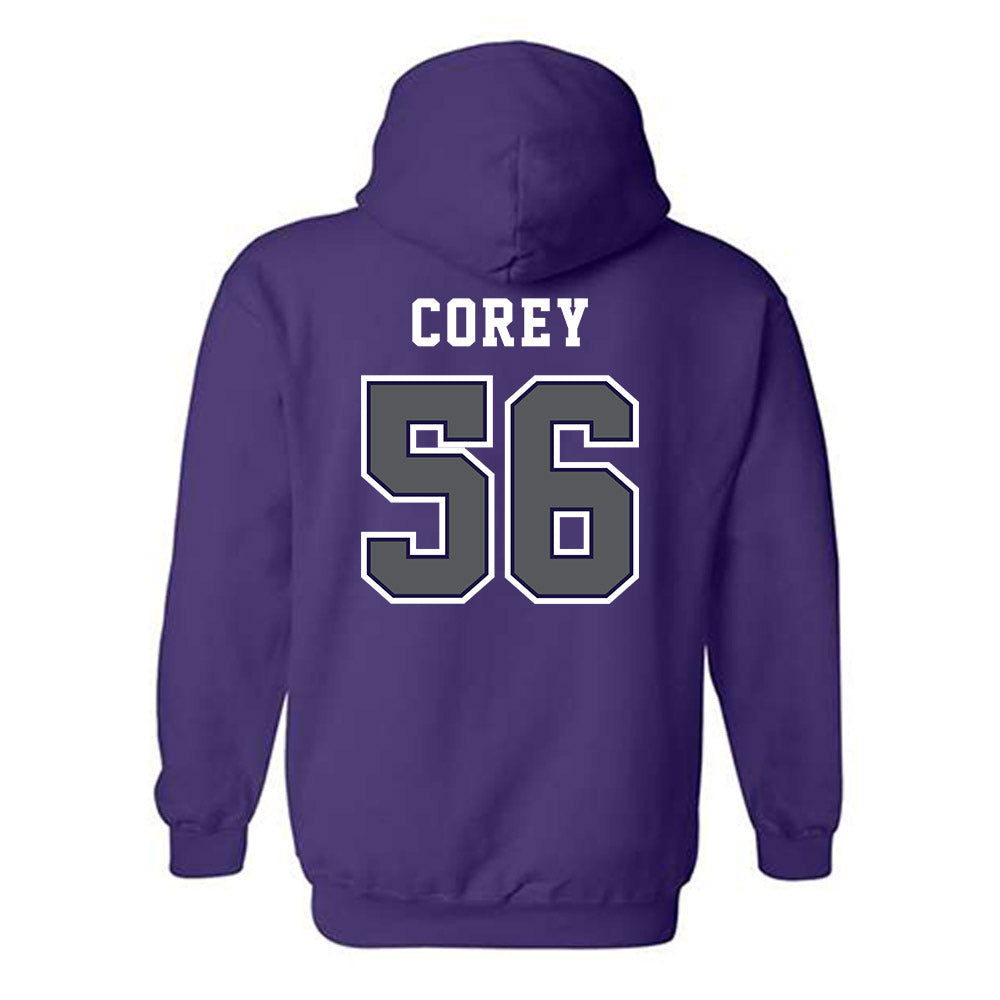 Furman - NCAA Football : Jaxon Corey - Classic Shersey Hooded Sweatshirt-1