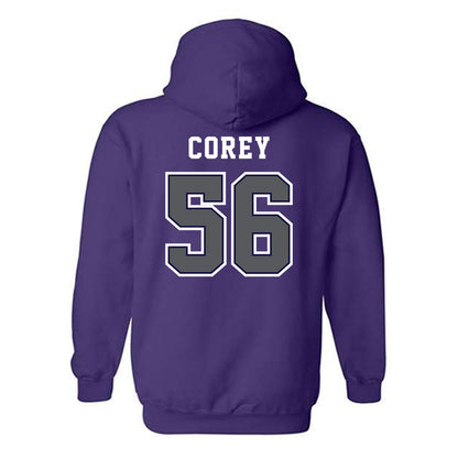 Furman - NCAA Football : Jaxon Corey - Classic Shersey Hooded Sweatshirt-1