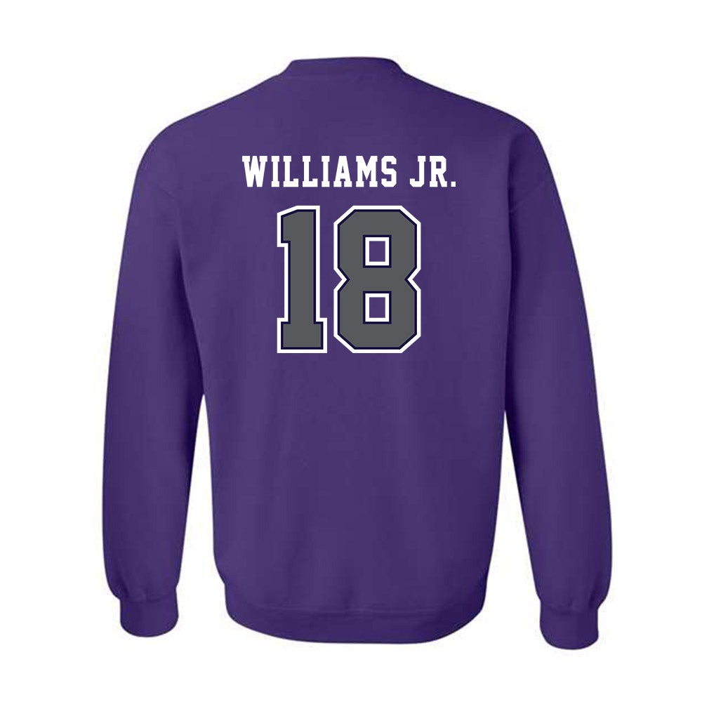Furman - NCAA Football : Jerrod Williams Jr. - Classic Shersey Crewneck Sweatshirt-1