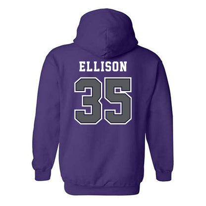 Furman - NCAA Football : Caleb Ellison - Classic Shersey Hooded Sweatshirt-1