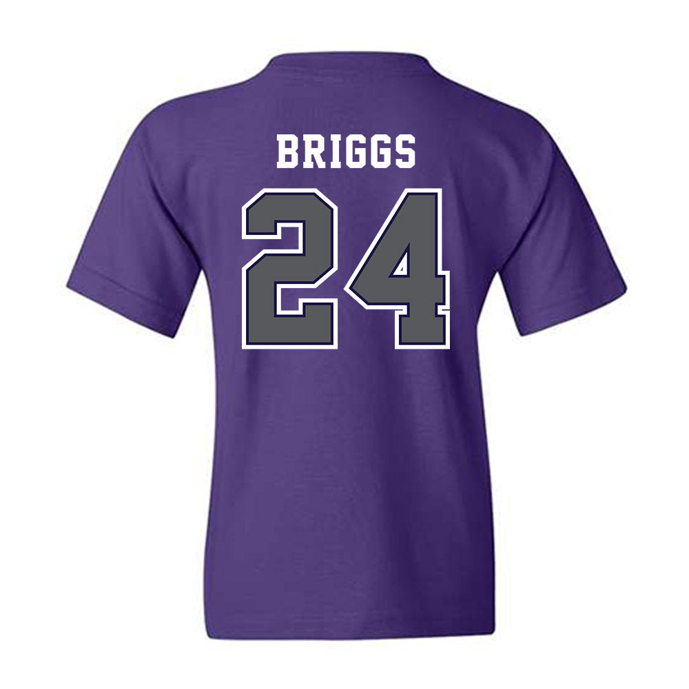 Furman - NCAA Women's Basketball : Emma Briggs - Classic Shersey Youth T-Shirt-1