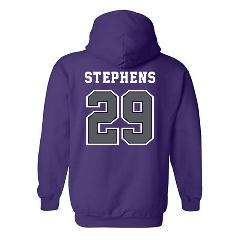Furman - NCAA Football : Vernon Stephens - Classic Shersey Hooded Sweatshirt-1